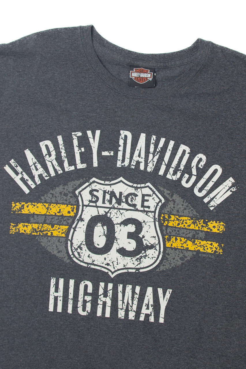 Harley Davidson Since 03 Highway Sleeveless T-Shirt (2010s)