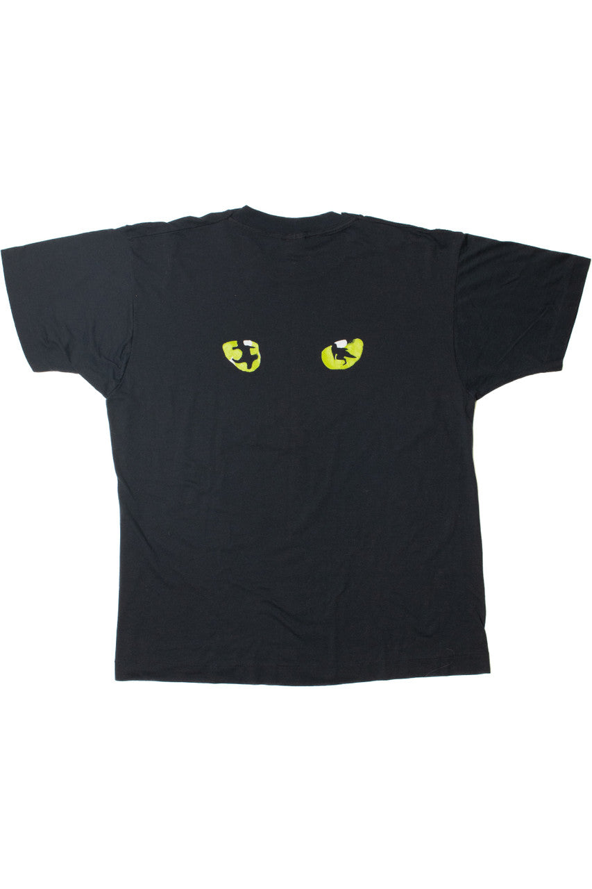 Vintage 1980's "Cats" Broadway Musical T-Shirt