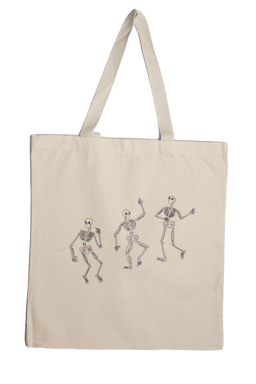 Skeletons Tote Bag