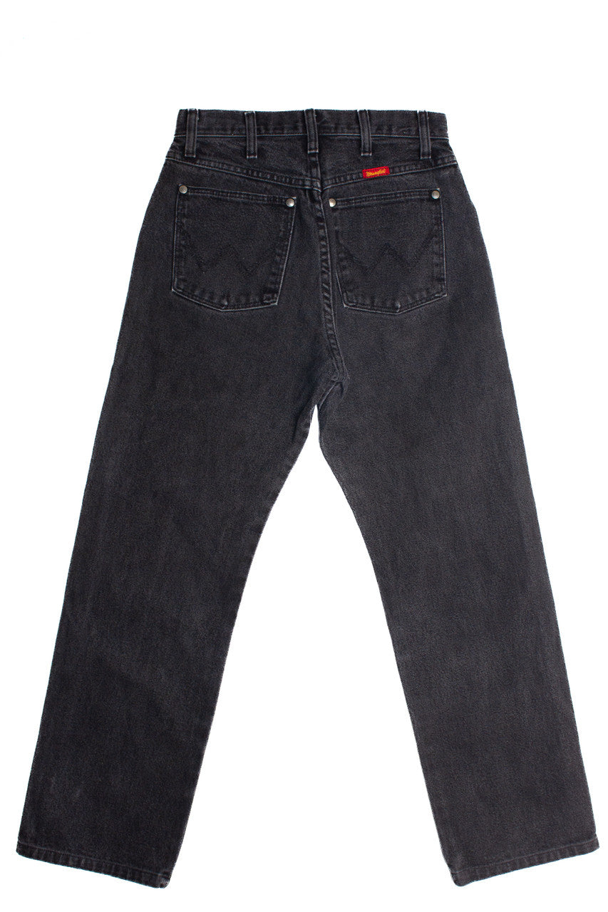 Vintage Black Wrangler Straight Leg Jeans