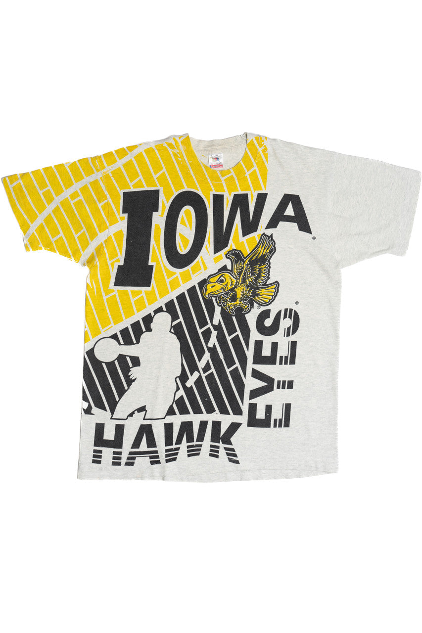Vintage Iowa Hawkeyes Basketball T-Shirt