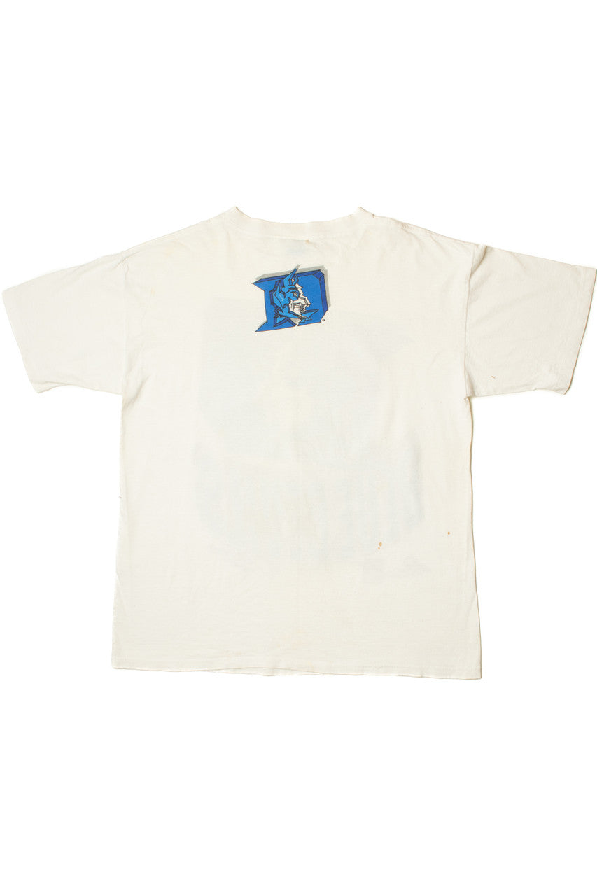 Vintage 1993 Duke Blue Devils Mascot T-Shirt