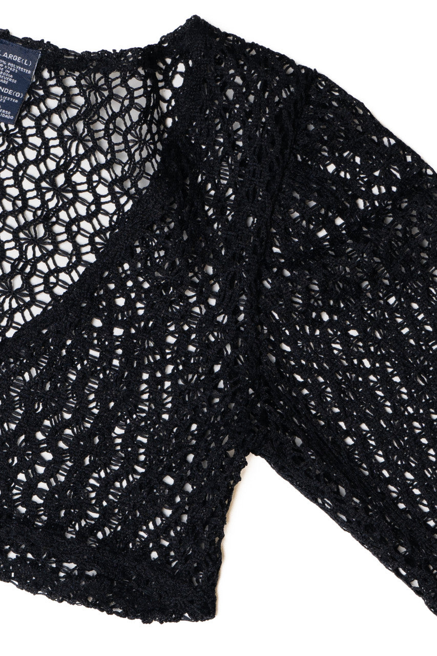 Vintage Crochet Zoey Beth Shrug Crop Top