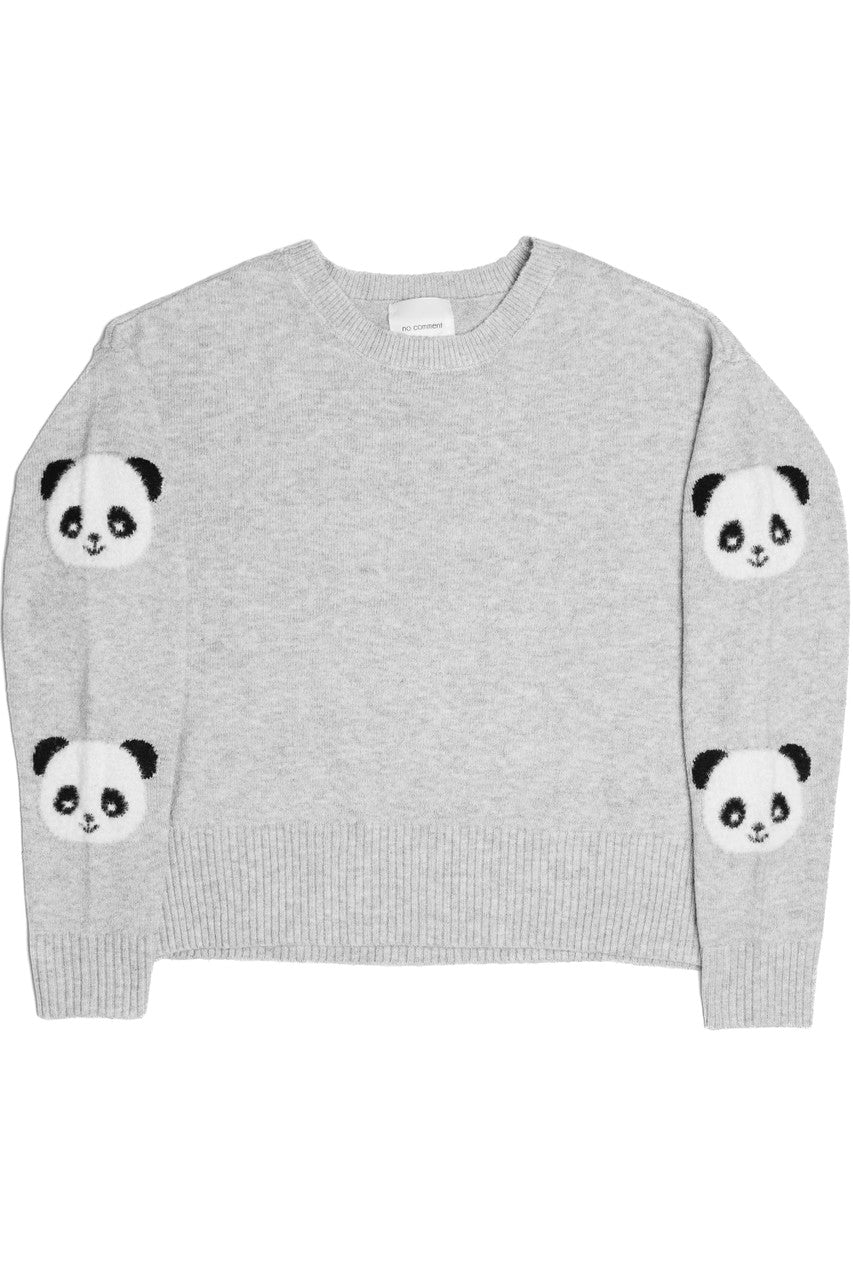 Animal Sleeve Sweater