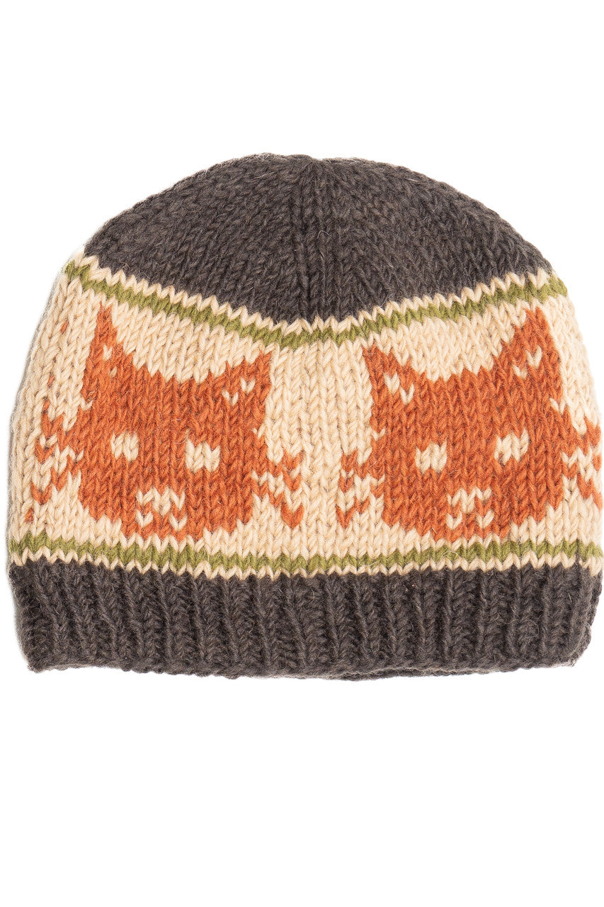 Wool Kitty Beanie