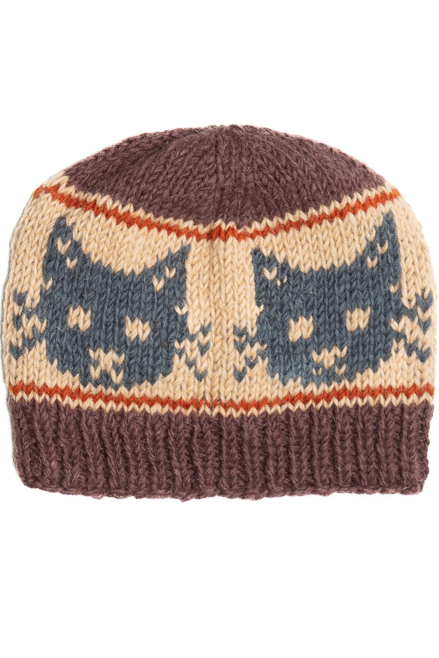 Wool Kitty Beanie