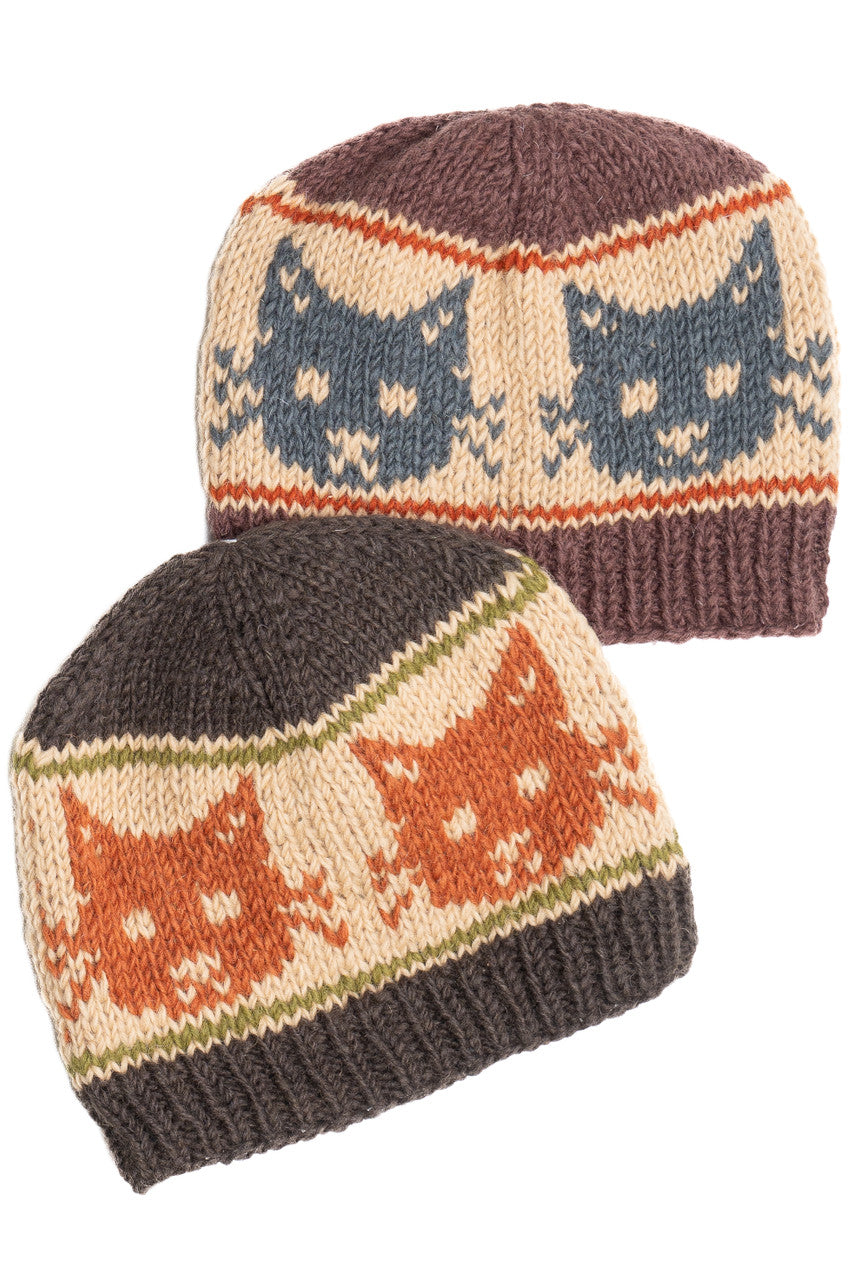 Wool Kitty Beanie