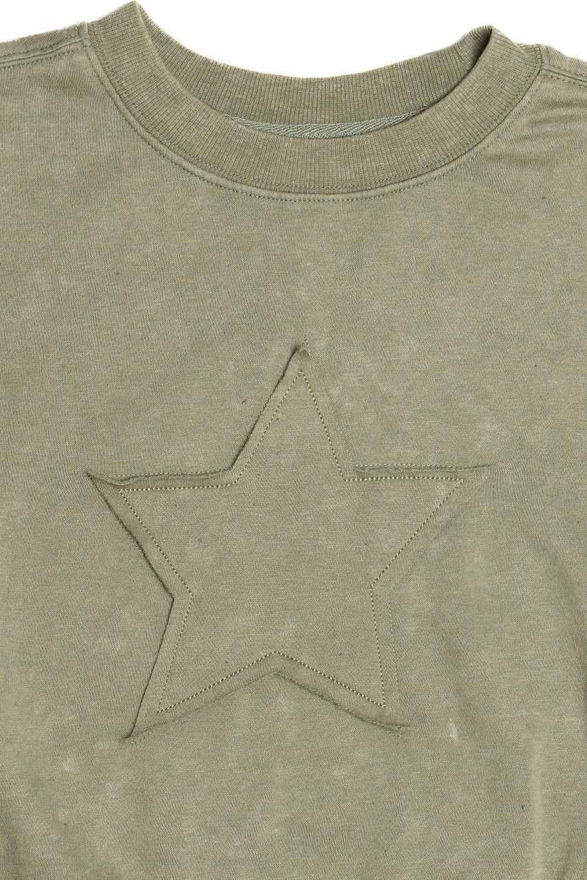 Star Applique Sweatshirt