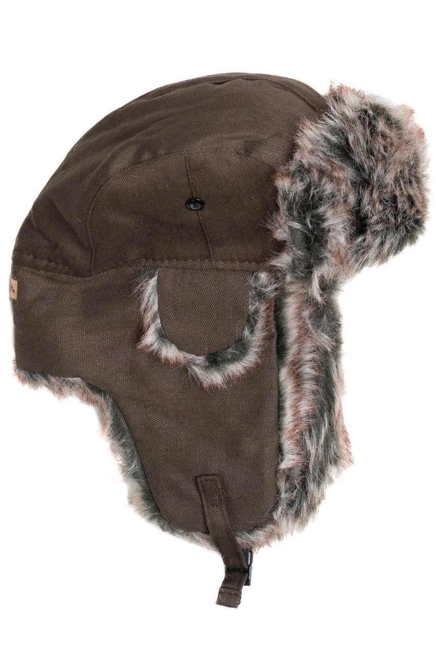 Fur Lined Trapper Hat