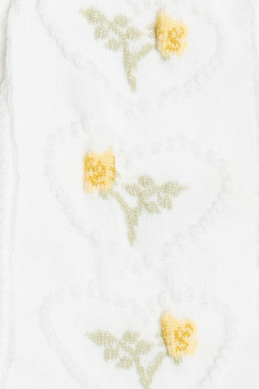 Flower Heart Socks