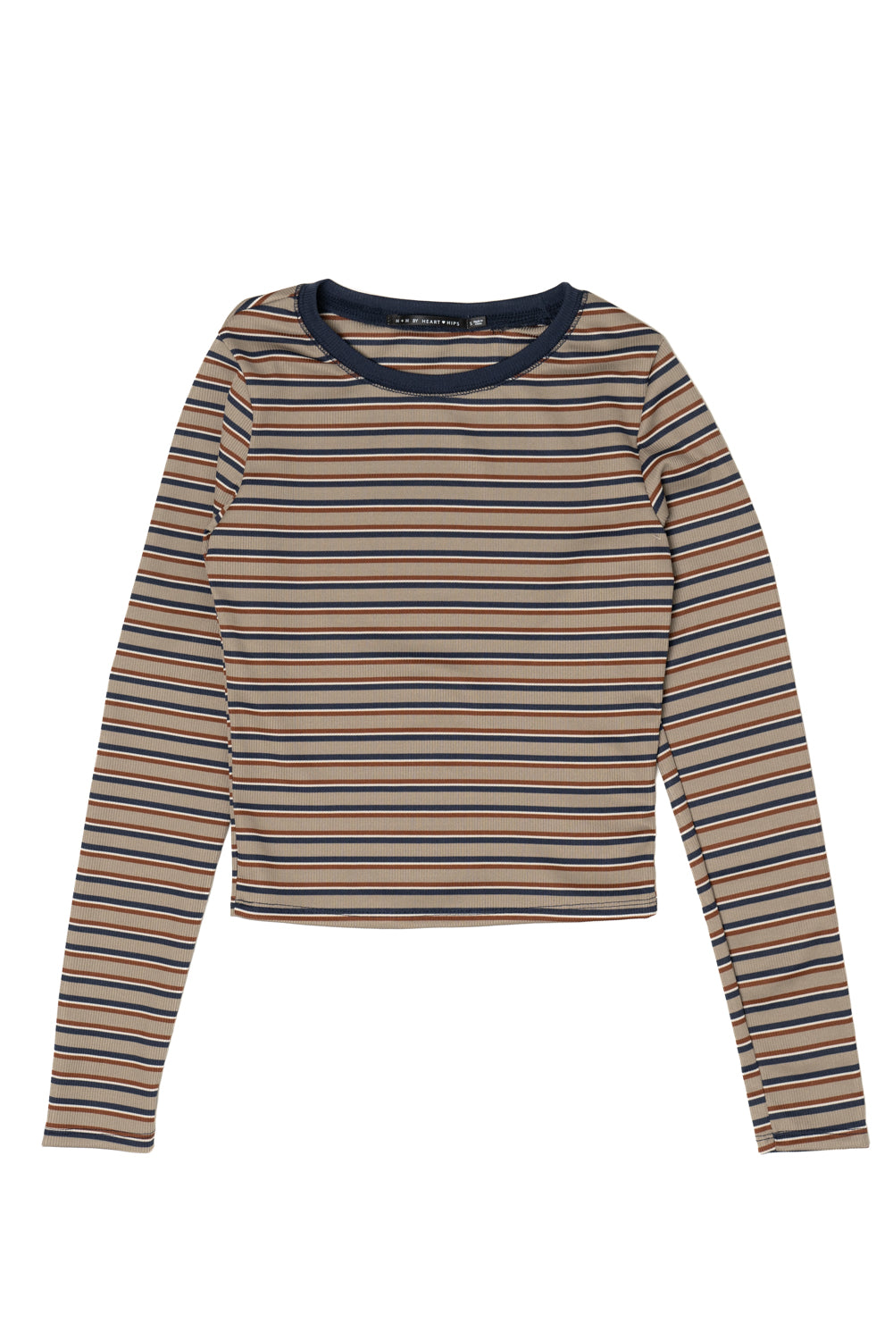 Striped Ringer Long Sleeve Tee