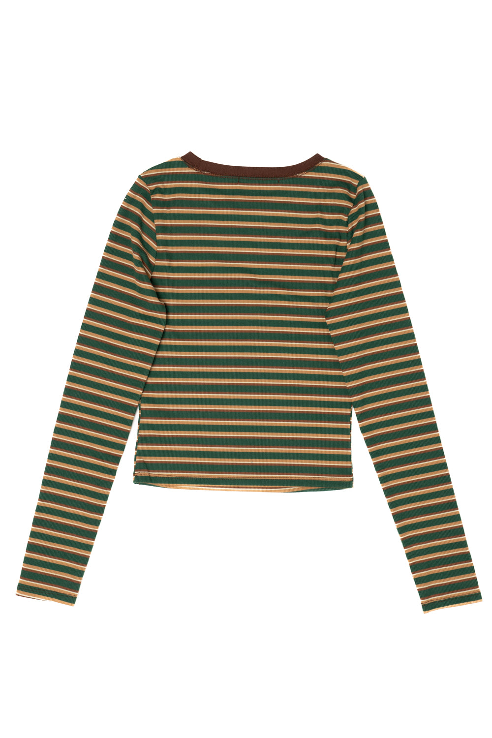 Striped Ringer Long Sleeve Tee