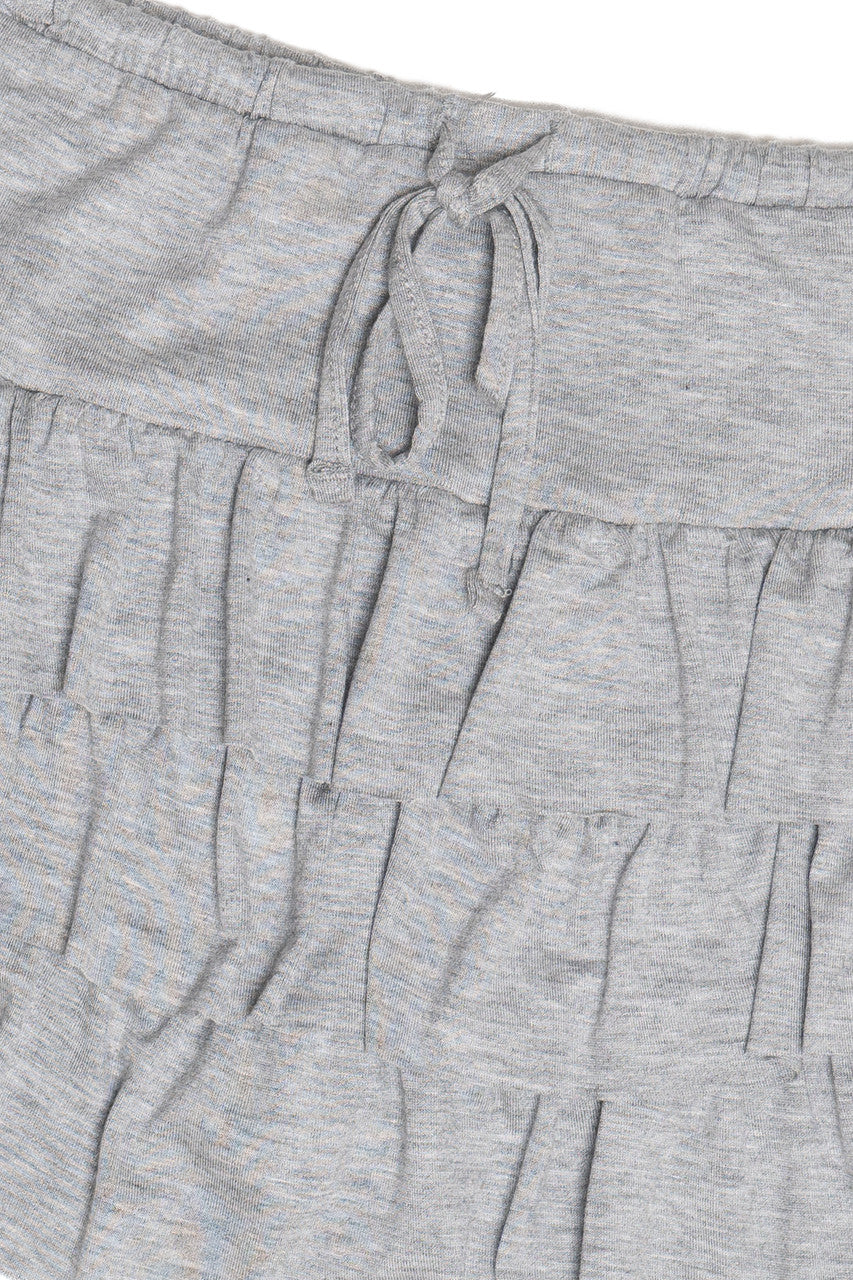 Tiered Ruffle Mini Skort