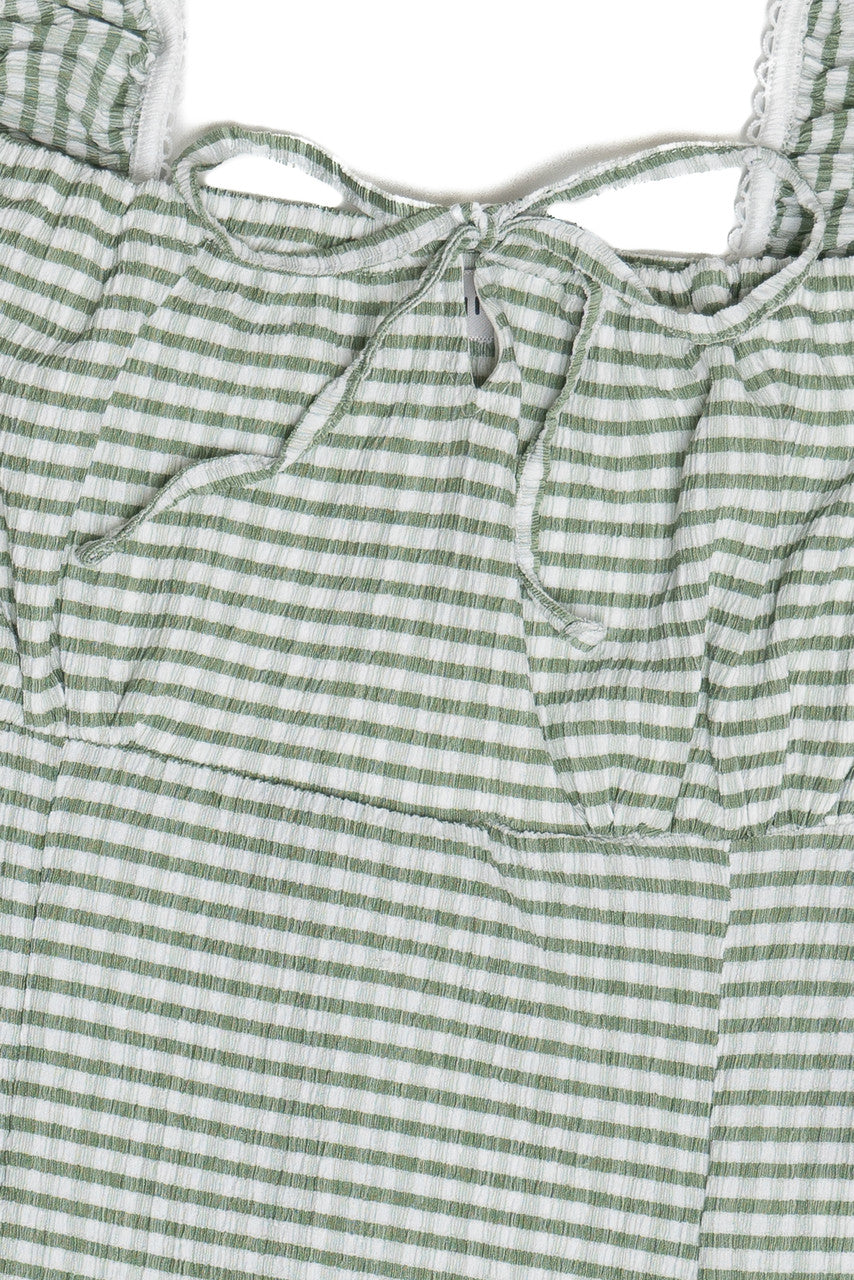 Gingham Fit & Flare Mini Dress