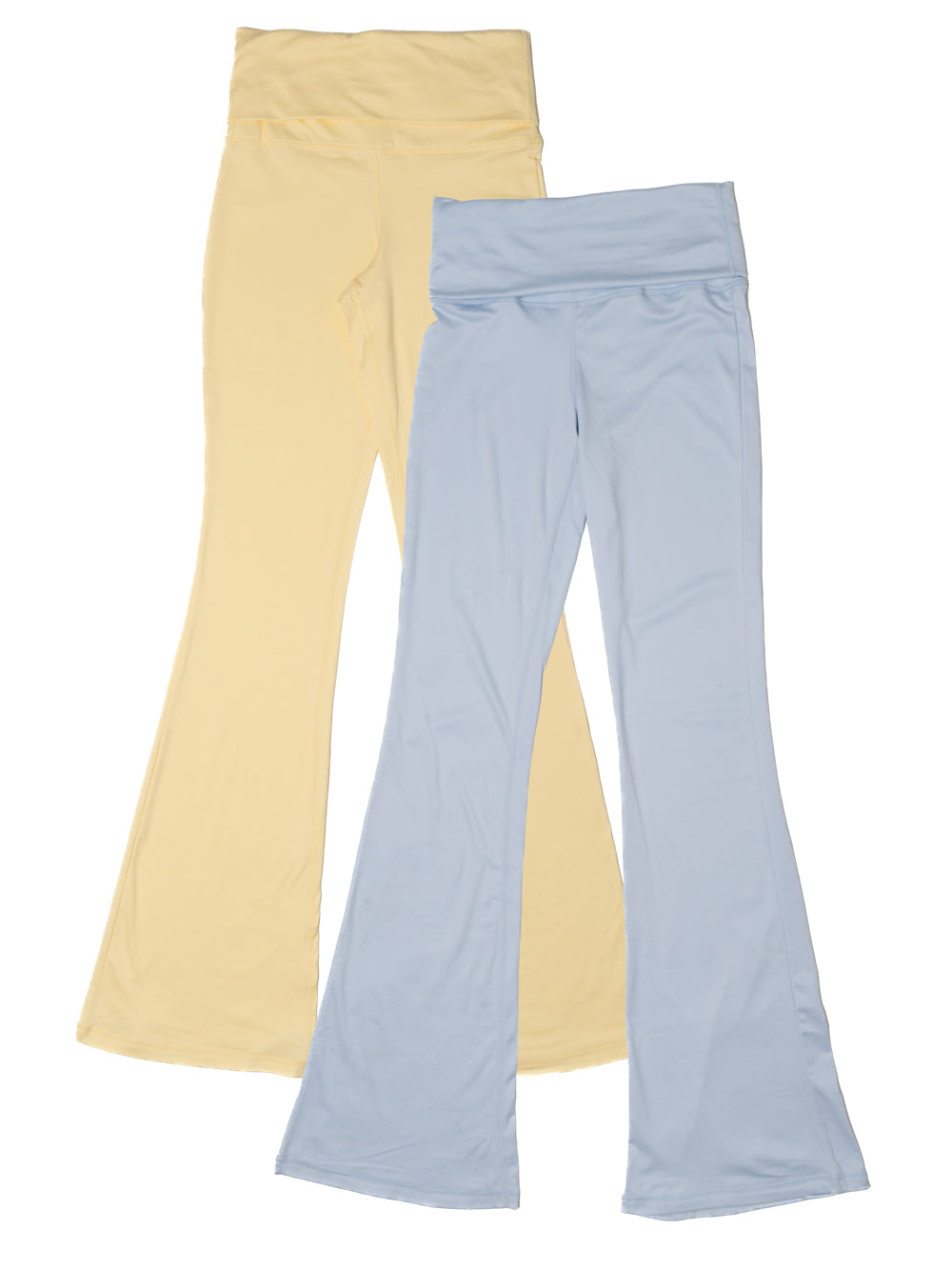 Foldover Flare Pants