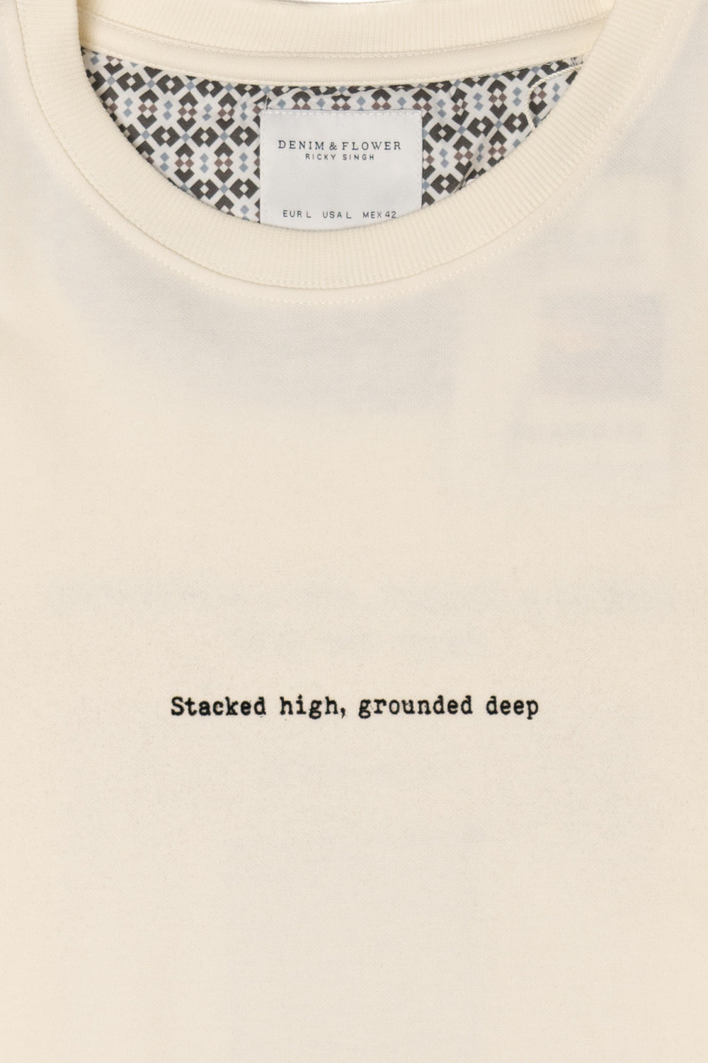 Stacked High, Grounded Deep Life T-Shirt