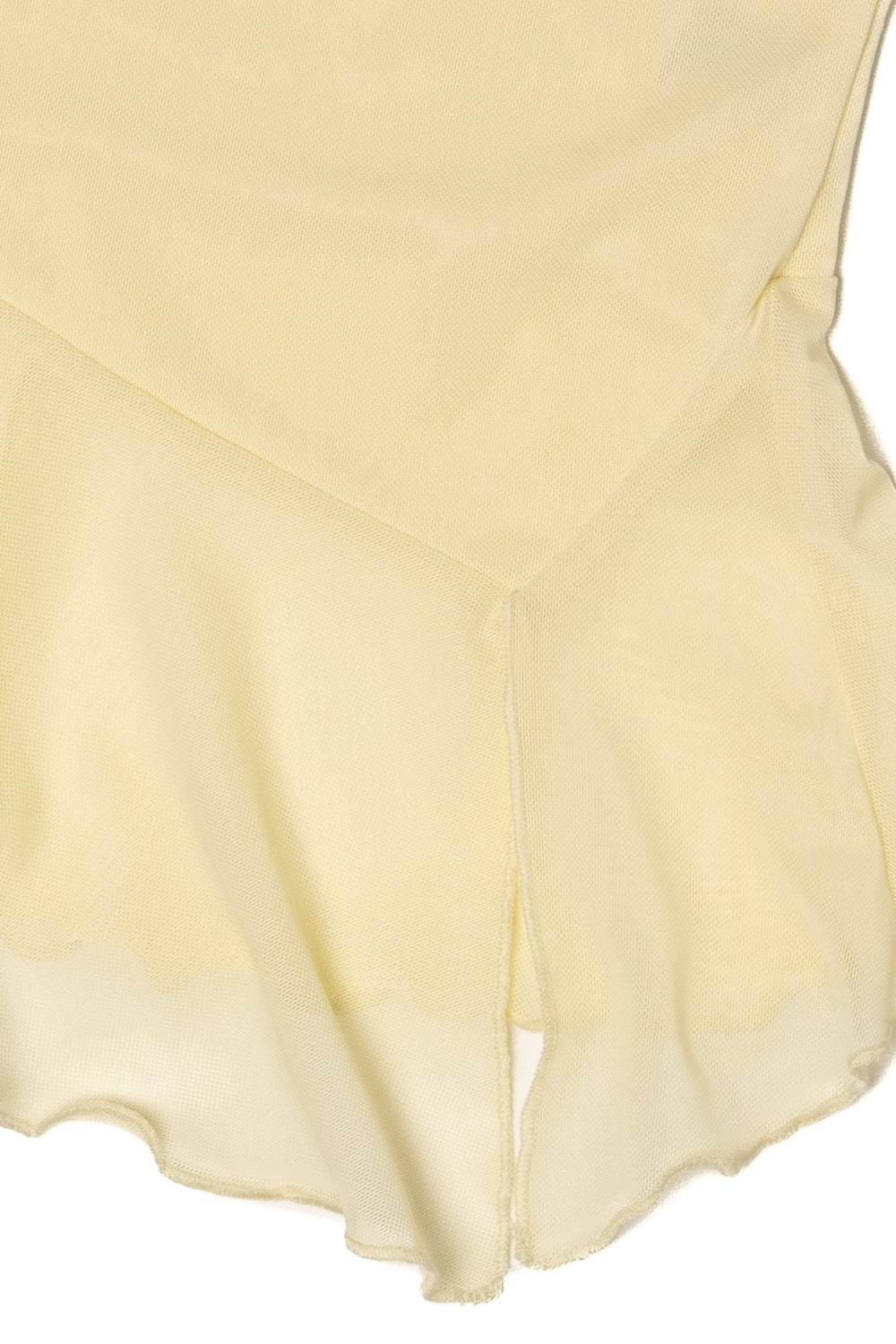 Asymmetrical Split Bottom Tube Top