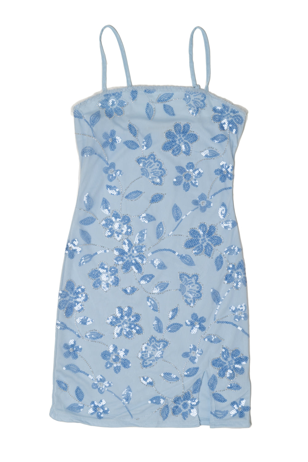 Sequin/Beads Embellished Mini Dress