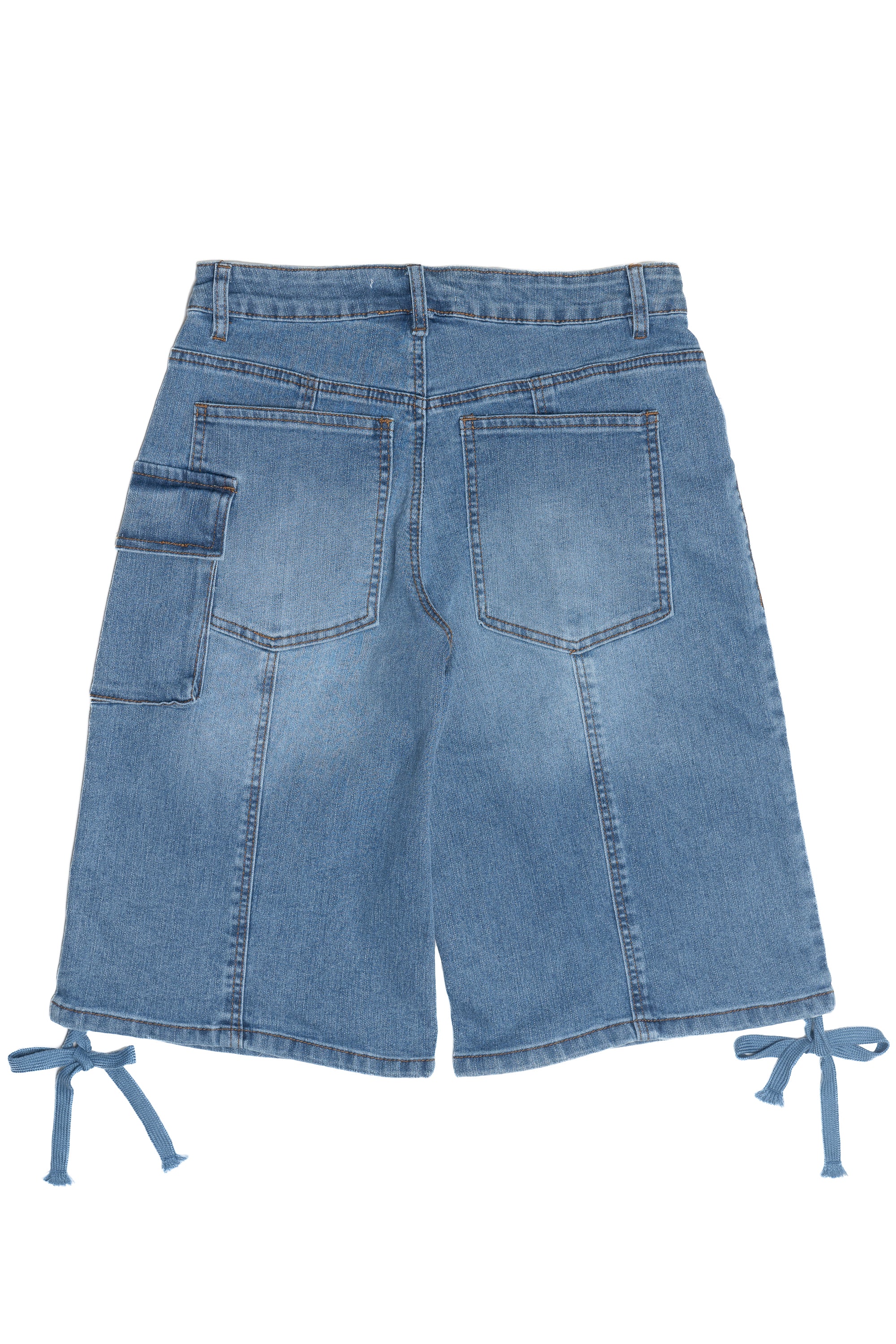 Back Of Long Skater Shorts