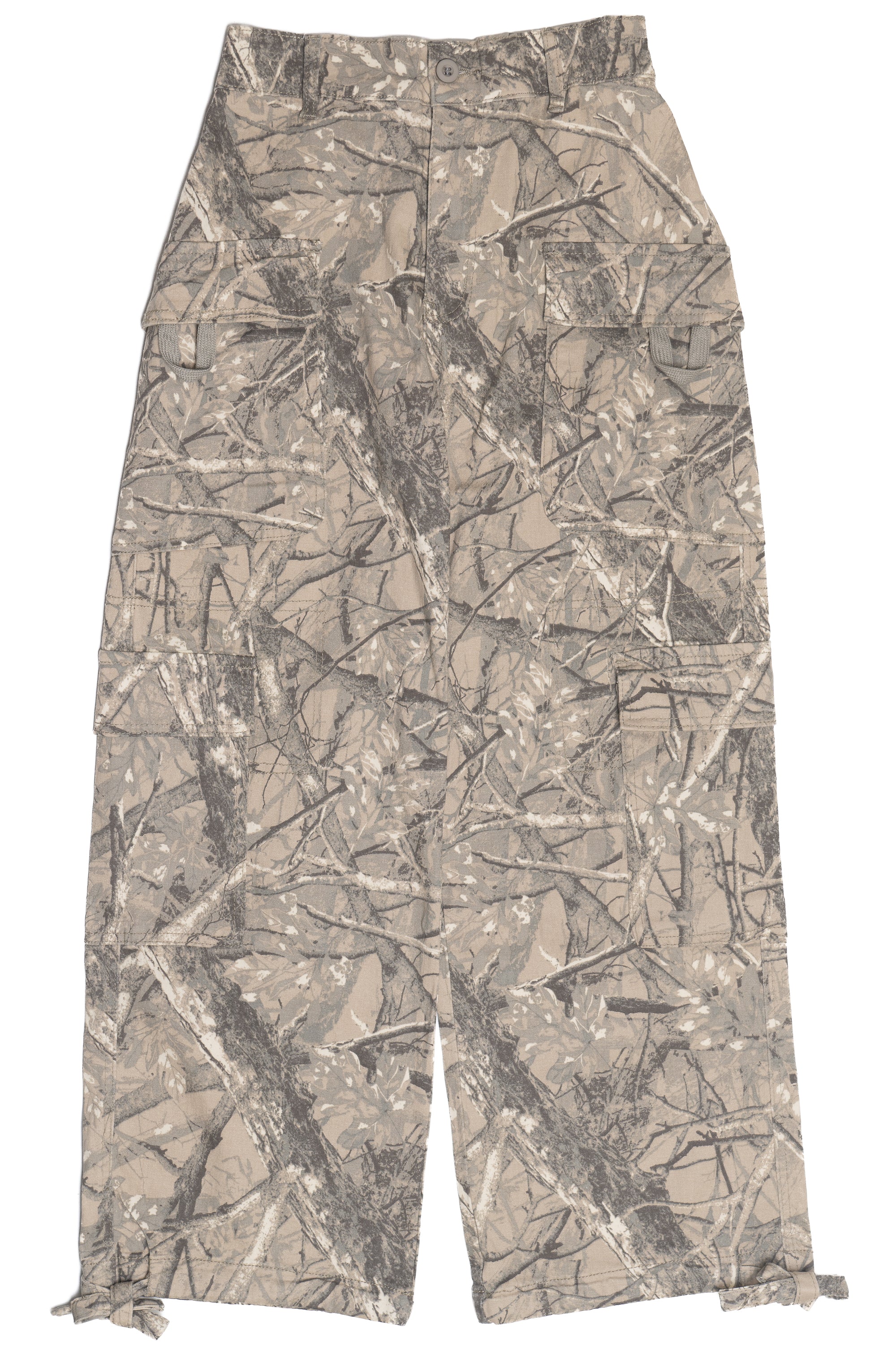 Front Of Woodland High Waisted Denim Joggers