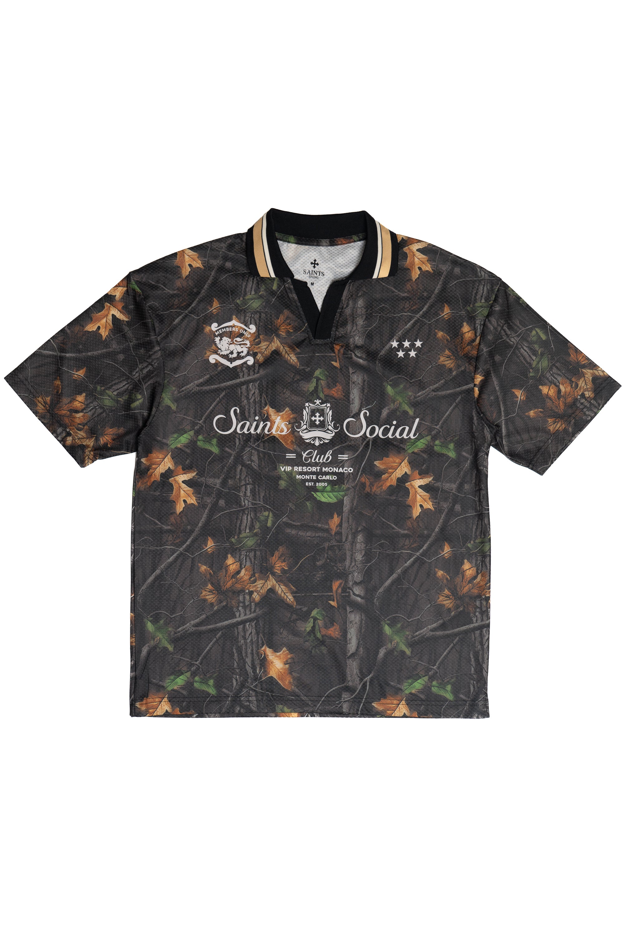 Camo Saints Social Club Soccer Shirt