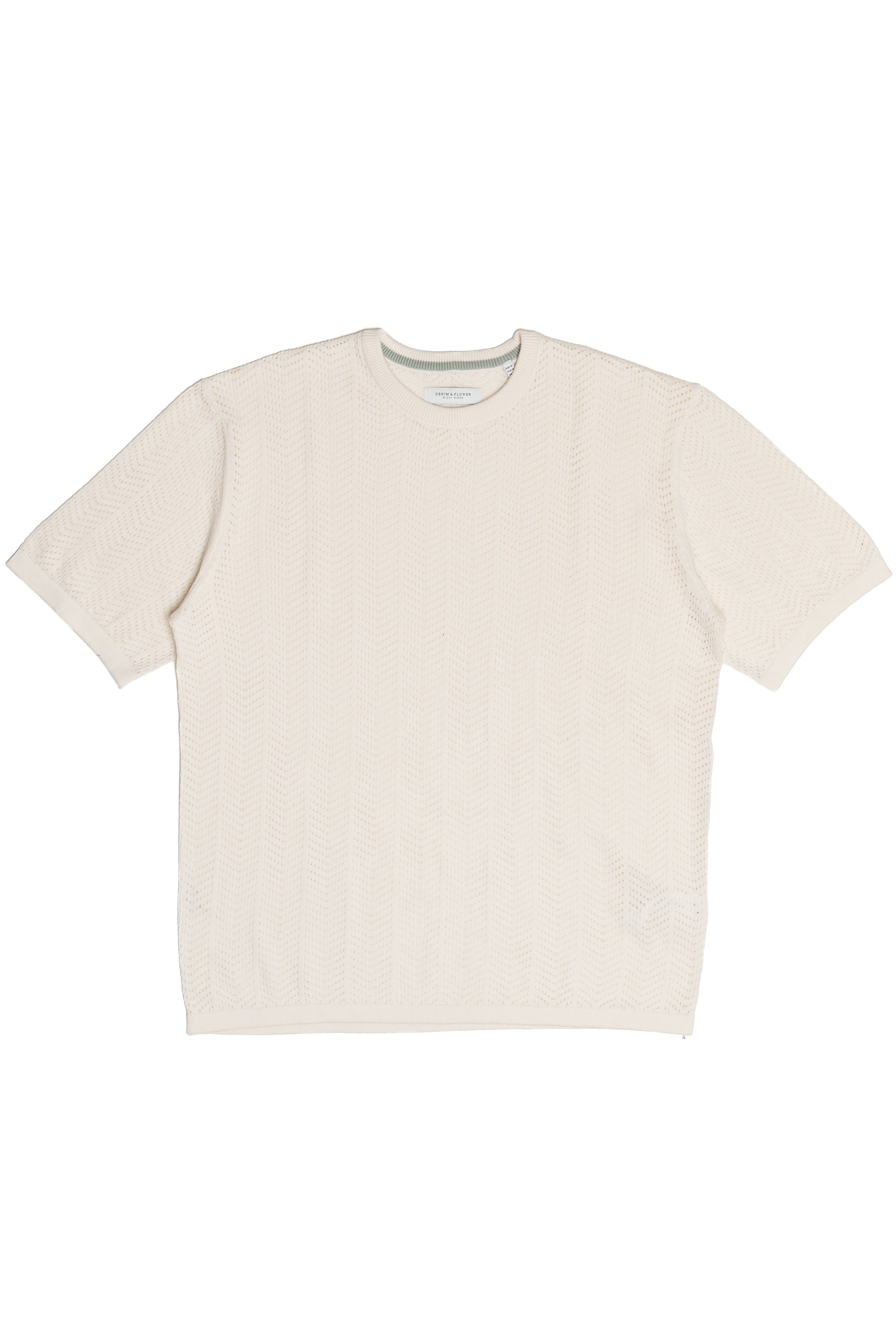 Chevron Open Weave Tee