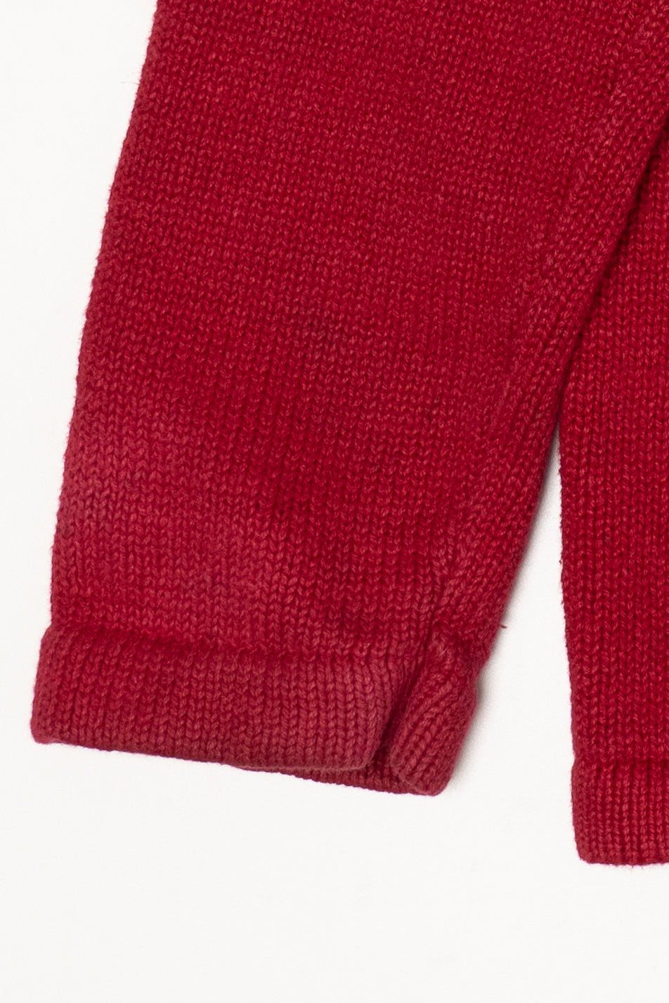Vintage Red White Stag Ugly Christmas Cardigan (1990s)