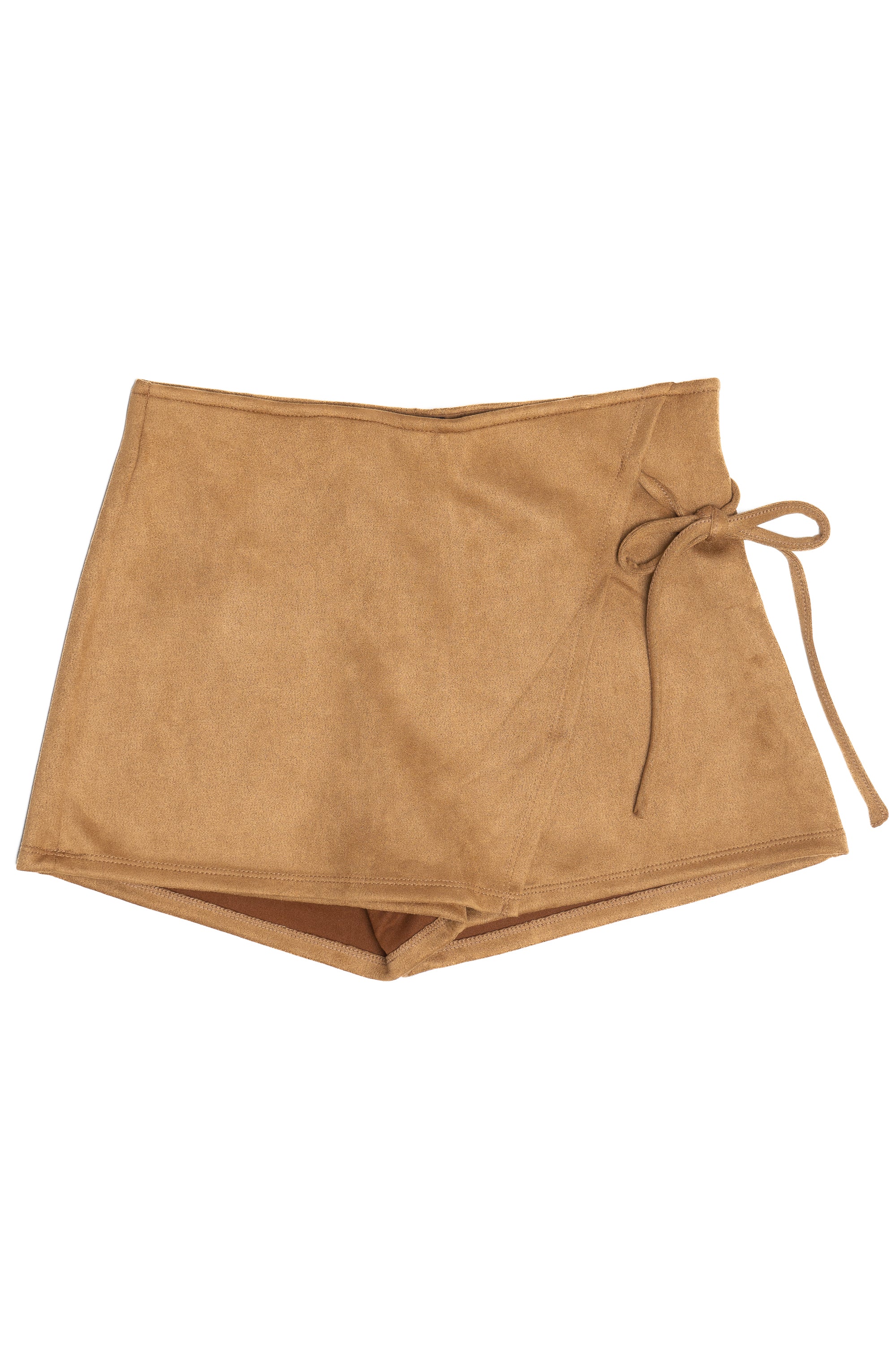 Suede Mini Skort