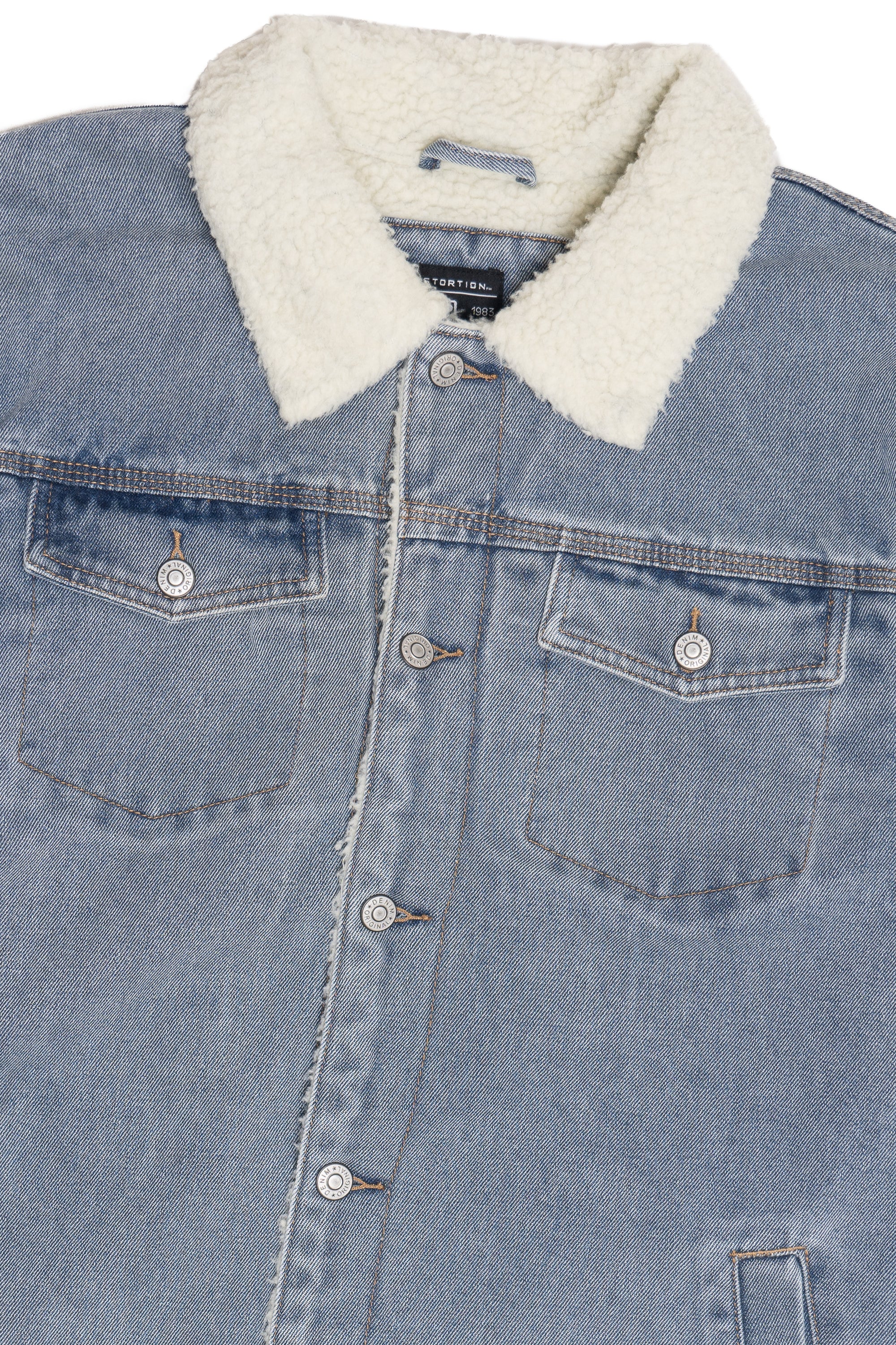 Sherpa Lined Denim Jacket