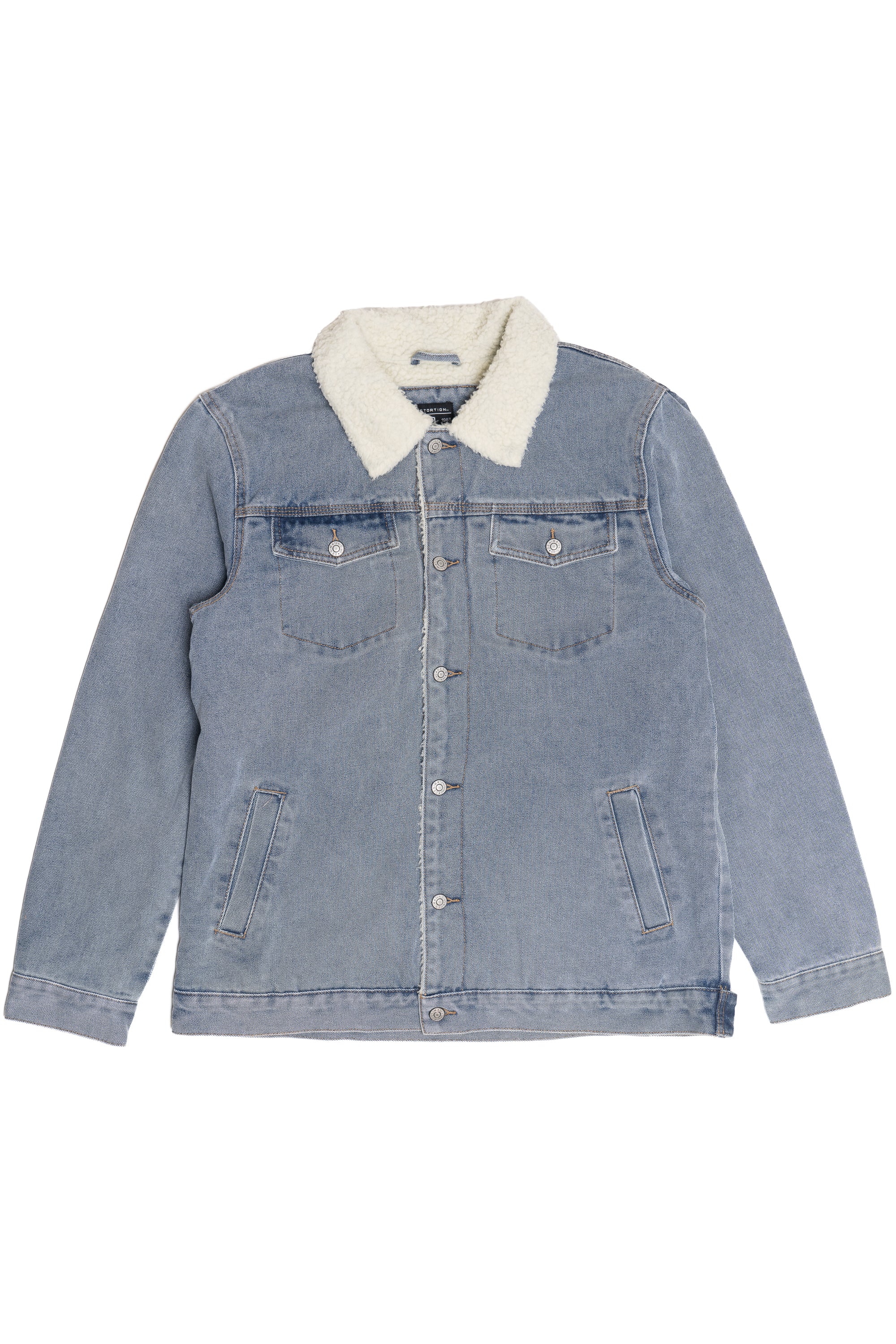 Sherpa Lined Denim Jacket