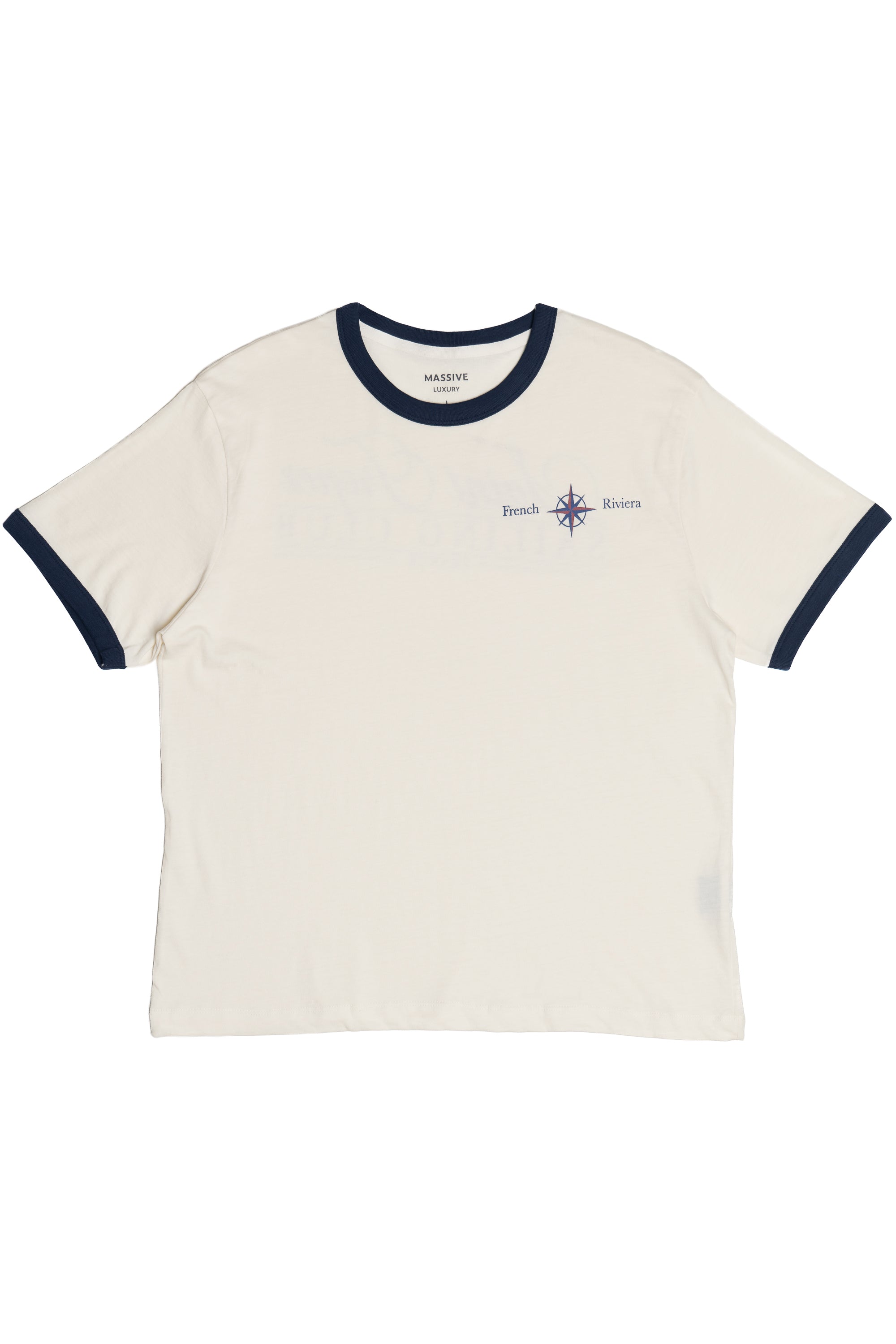 Saint Tropez French Riviera Ringer Tee