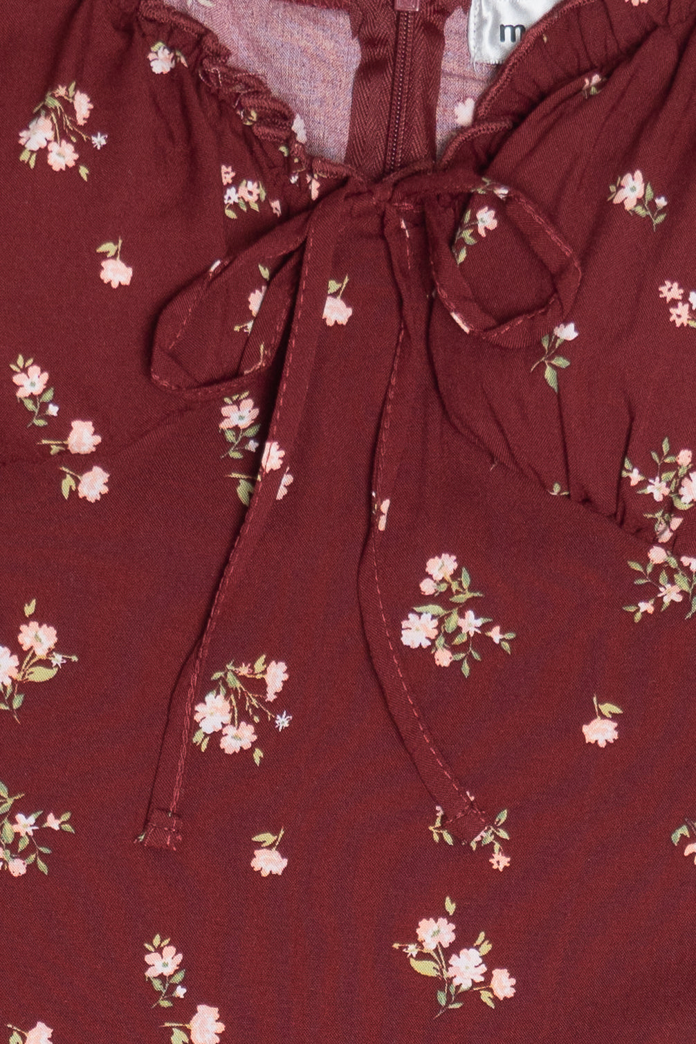 Puff Sleeve Floral Maxi Dress