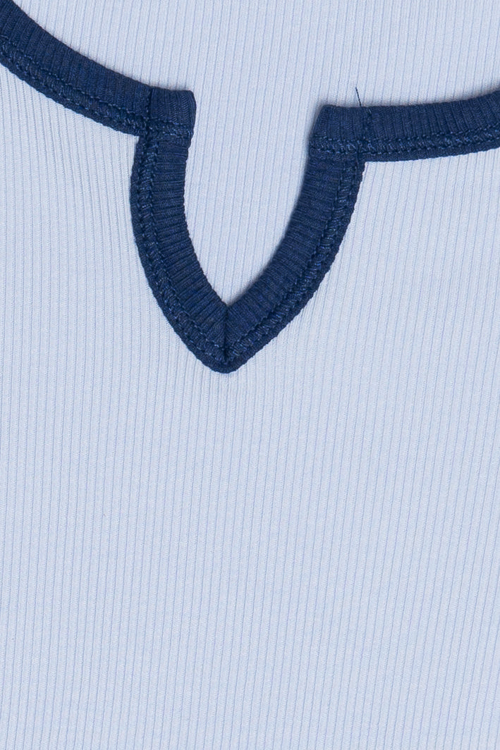 Cap Sleeve Baseball Tee