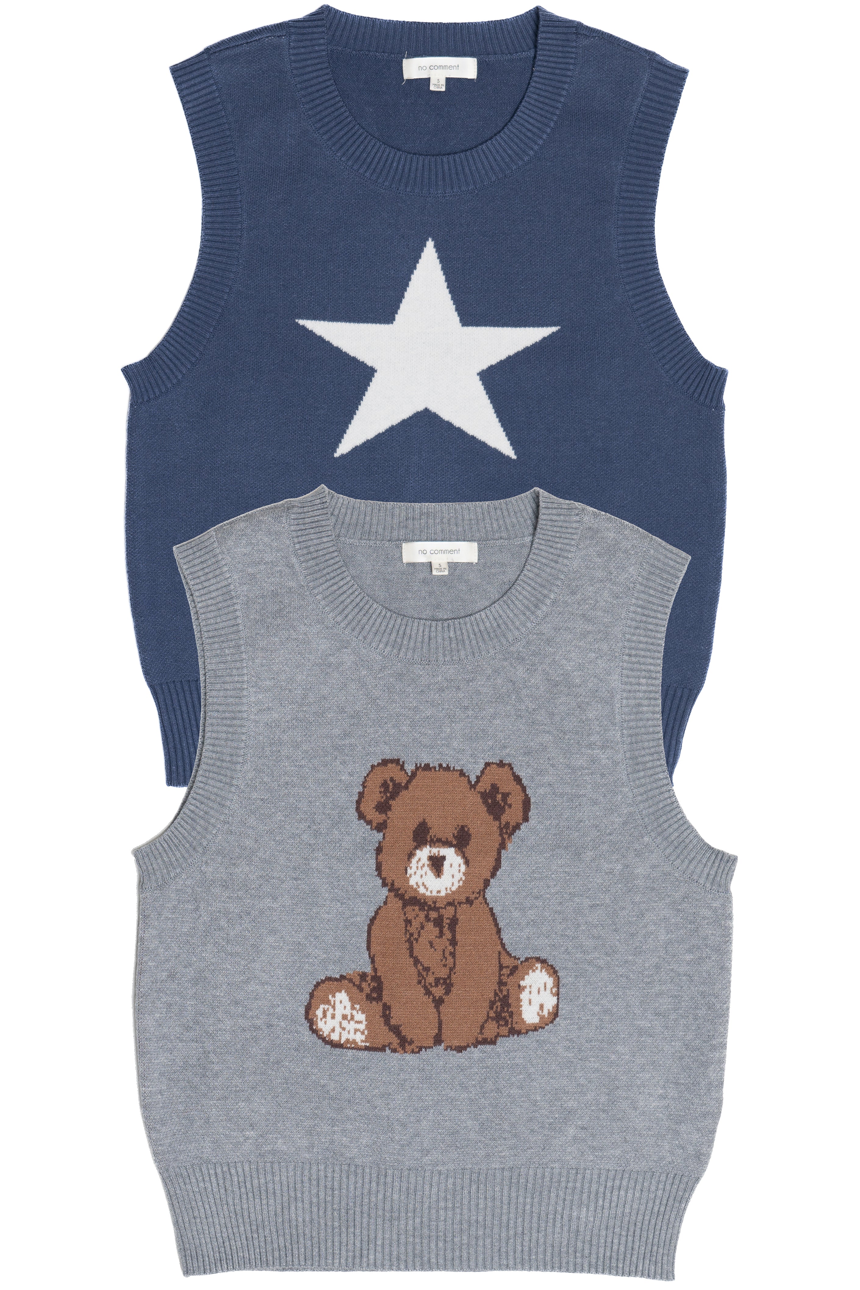 Graphic Sweater Vest