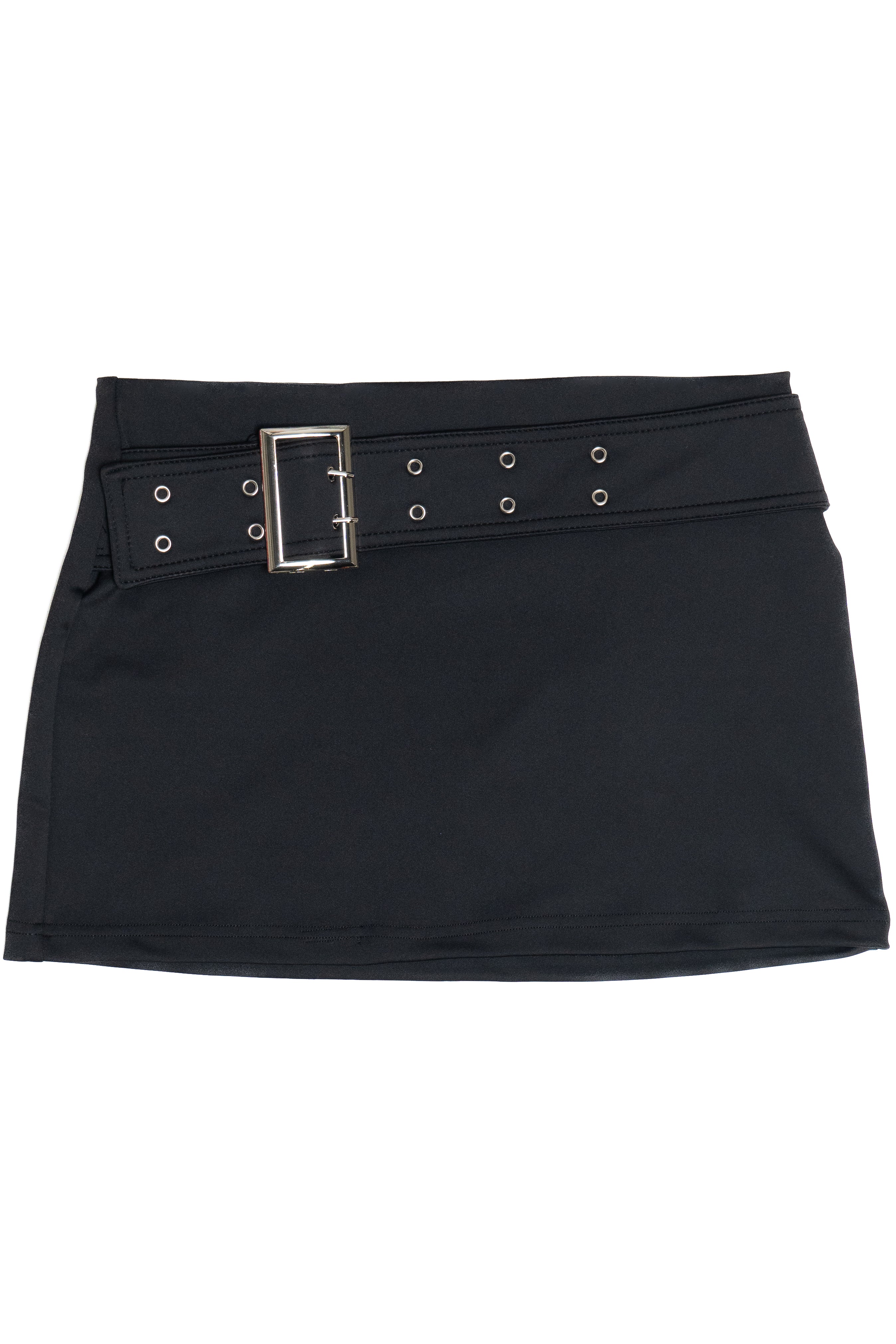 Belted Scuba Mini Skort