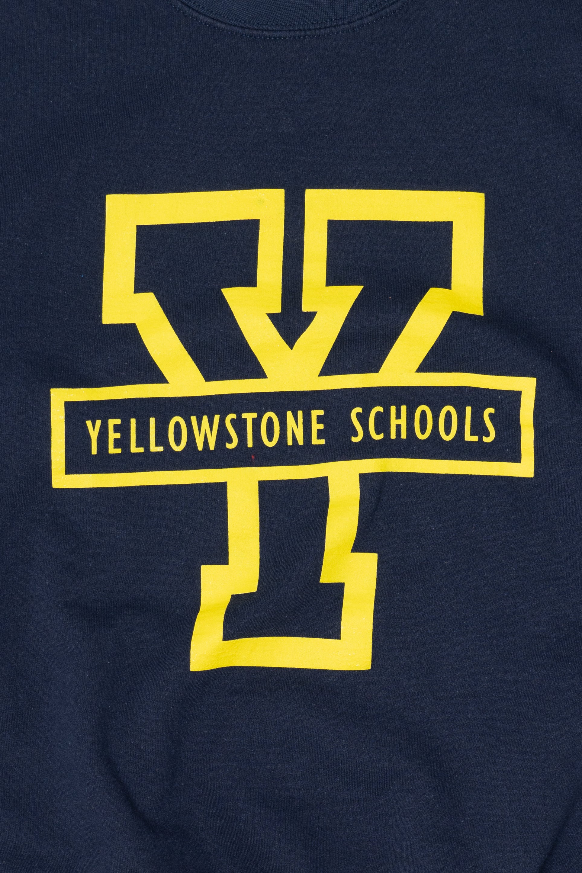 Navy Blue Yellowstone Schools Sweatshirt (2010s)