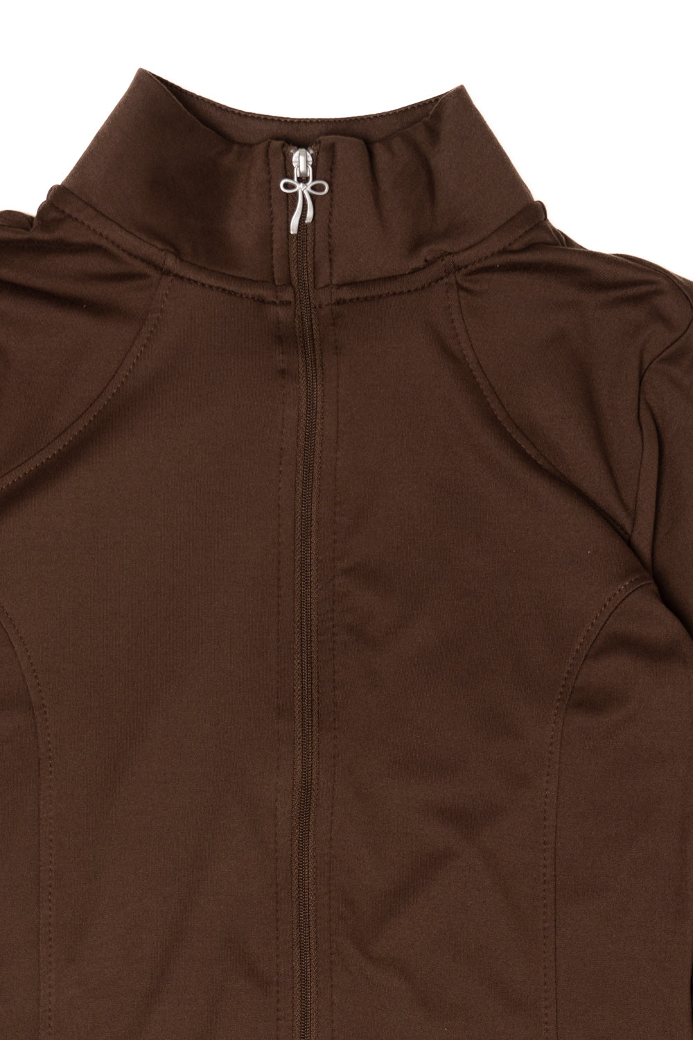 Two Way Zip Fleece Lined Top