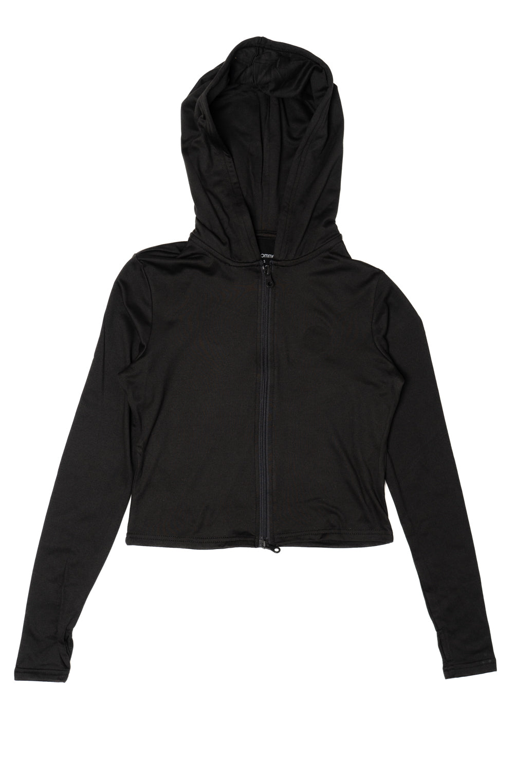 Two Way Zip Fleece Lined Hoodie