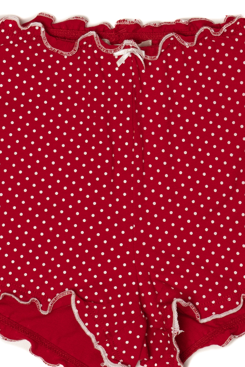 Pin Dot Marrow Edge Mini Shorts