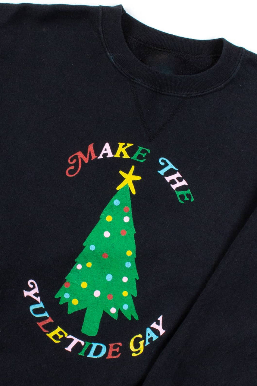 Ragstock Original Yuletide Screen Print Sweatshirt