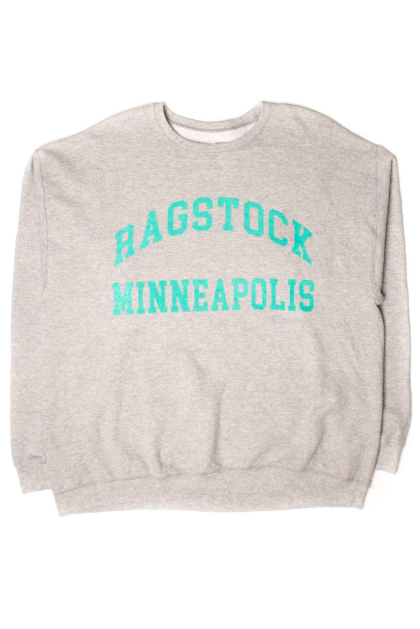 Ragstock Minneapolis Screen Printed Vintage Sweatshirt