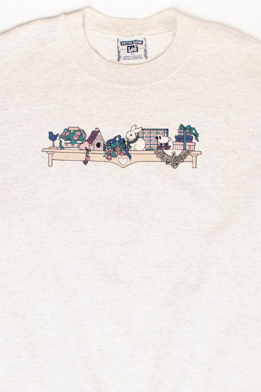 Vintage Bunny Sweatshirt (1990s)