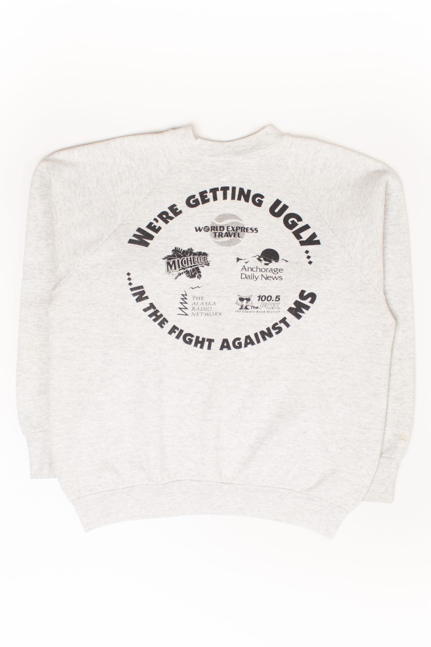 Vintage Alaska Funny Sweatshirt(1990s)