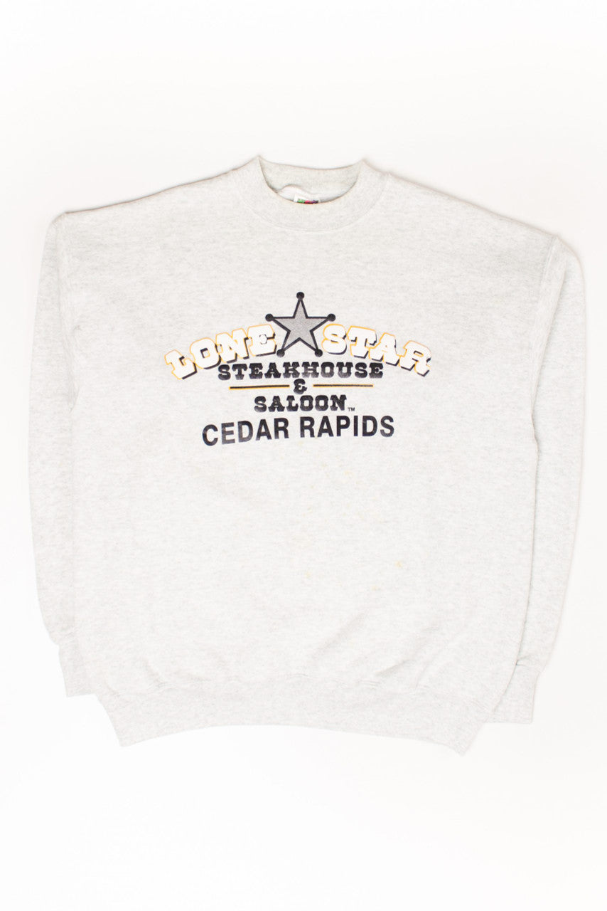 Vintage Texas Lone Star Saloon Sweatshirt (1990s)