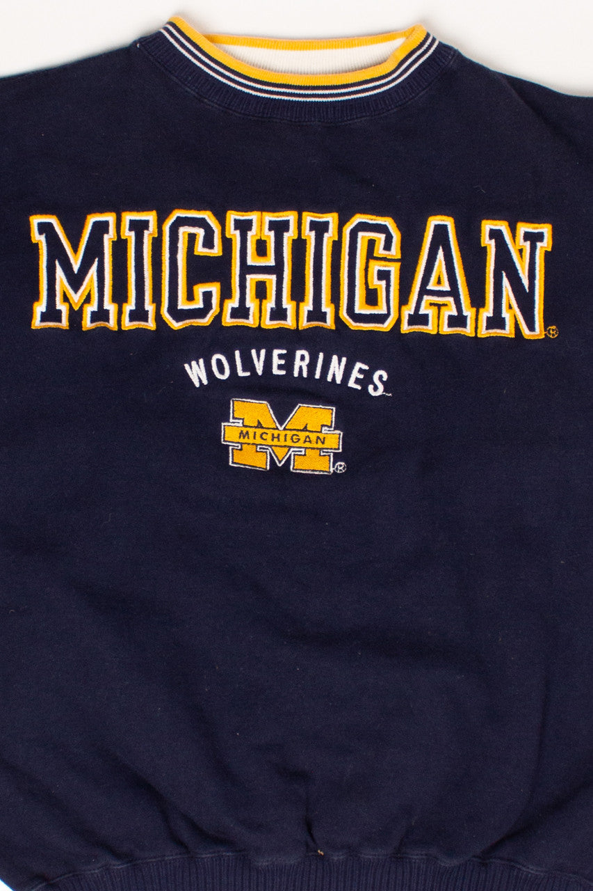Vintage Michigan Wolverines Sweatshirt (1990s) 3
