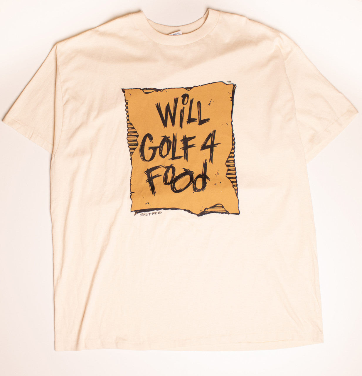 1996 "Will Golf for Food" T-Shirt(1990s)