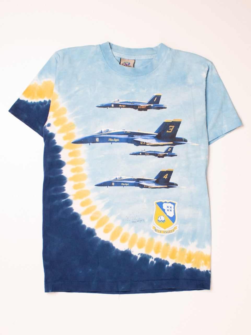 Autographed Blue Angels Tie-Dye T-Shirt (2000s)