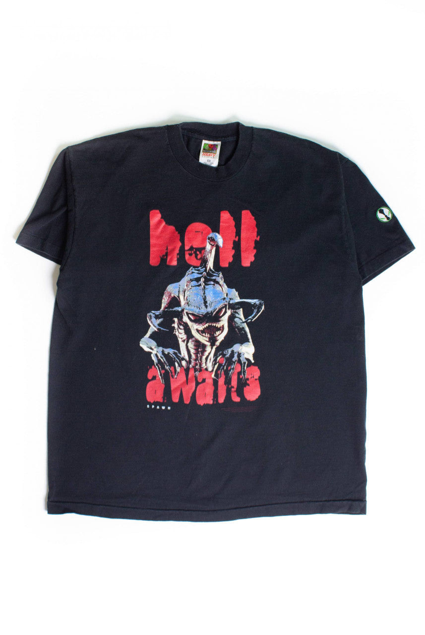 Vintage Spawn 'Hell Awaits' T-Shirt (1997)
