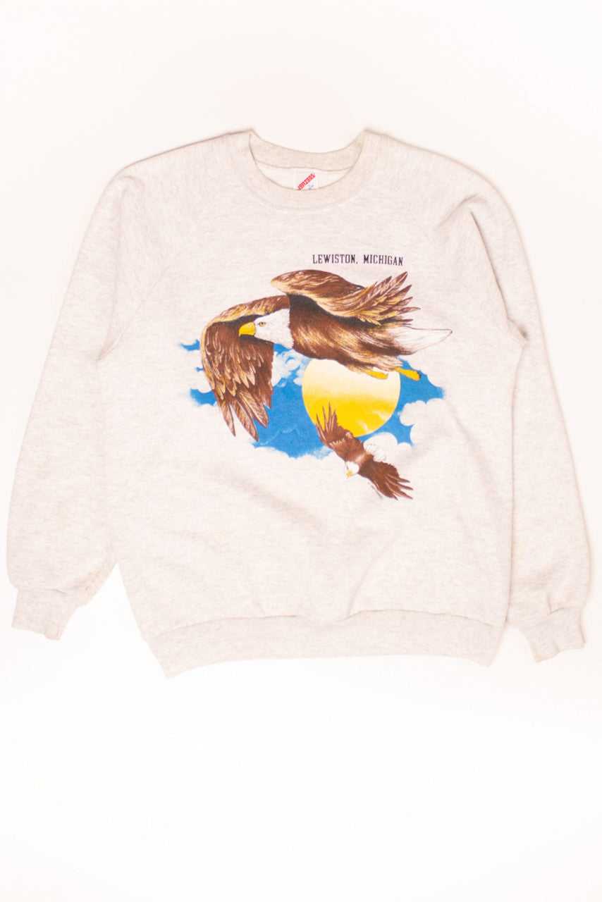 Vintage Michigan Eagle Sweatshirt (1987)