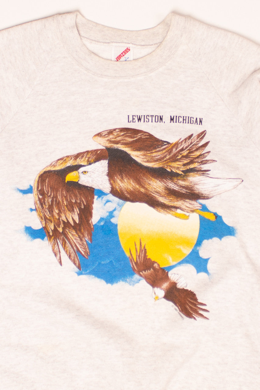 Vintage Michigan Eagle Sweatshirt (1987)